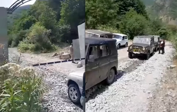 Məşhur şəlaləyə gedən yola şlaqbaum qoyub, pul tələb etdilər