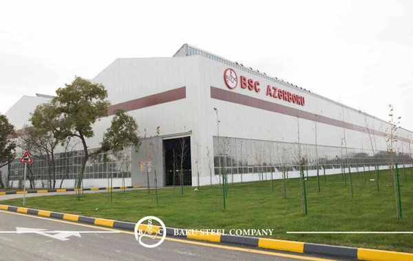 Baku Steel Company Azərborunun modernizasiyasının ilk mərhələsini tamamlayıb