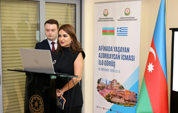 Fuad Muradov Yunanıstandakı azərbaycanlılarla diaspor fəaliyyətinin yol xəritəsini müzakirə edib