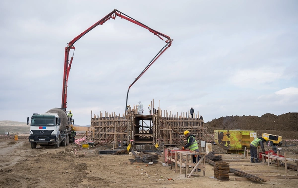 Müşviqabad hövzəsində sutəmizləyici qurğu tikilir