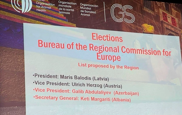 Azərbaycan təmsilçisi ÜHST-nin Avropa Komissiyasına vitse-prezident seçilib