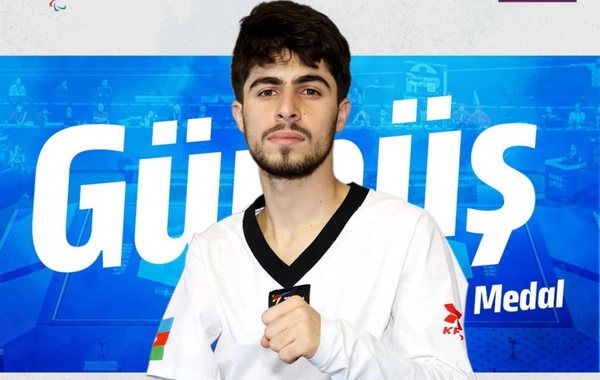 Azərbaycan parataekvondoçusu Avropa çempionatında gümüş medal qazanıb
