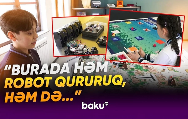 Uğurlarından söz etdirən Şuşa şagirdləri: Mühəndislik bacarıqlarını artırırlar