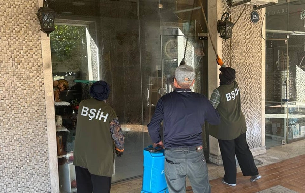 Bakıda küçələr yuyuldu