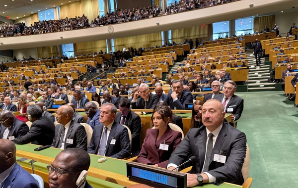 Prezident və birinci xanım BMT Baş Assambleyasının 80-ci sessiyası çərçivəsində yüksəksəviyyəli müzakirələrdə iştirak ediblər