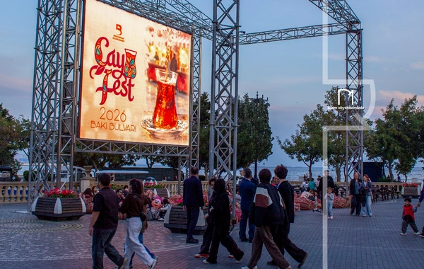 Bakı bulvarında Çay Festivalı keçirilir