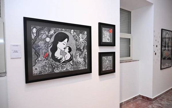 Leyla və Arzu Əliyevalar Tiranada MAMA "Ana təbiət" beynəlxalq incəsənət sərgisinin açılışına qatılıblar