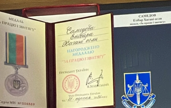 Zelenski Azərbaycan əsilli prokuroru təltif edib