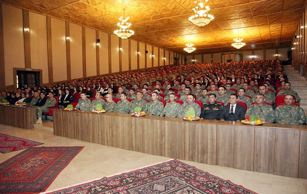 Azərbaycan Ordusunda Novruz və Ramazan bayramları böyük təntənə ilə qeyd olunub