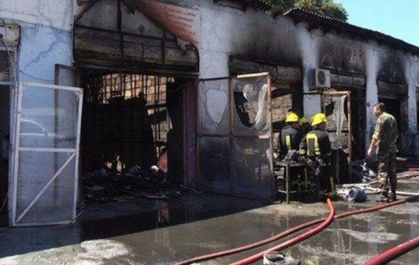 Lənkəranda maşın təmiri sexində PARTLAYIŞ oldu