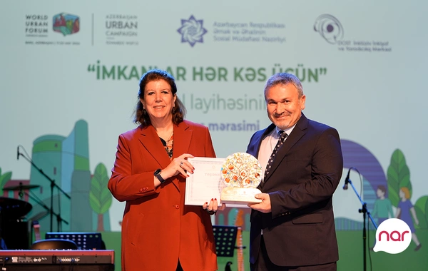 Nar İmkanlar hər kəs üçün layihəsinin bağlanış mərasimində iştirak edib