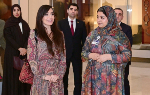 Вице-президент Фонда Гейдара Алиева Лейла Алиева посетила Национальный музей Омана и рынок Матрах в Маскате