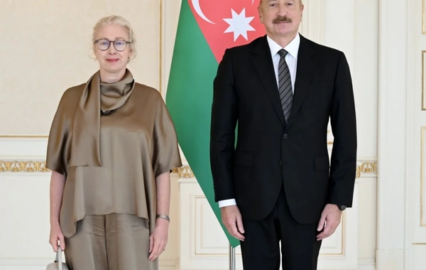 İlham Əliyev İsveçin Azərbaycanda yeni təyin olunmuş səfirini qəbul edib