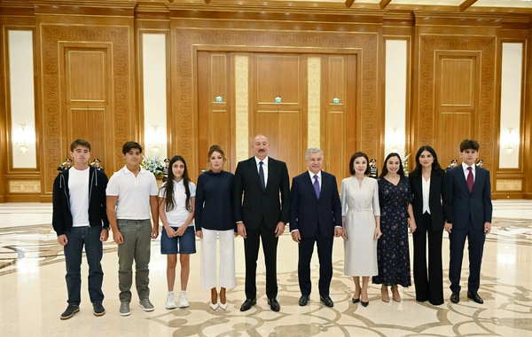 İlham Əliyev Özbəkistanda dövlət səfərindədir