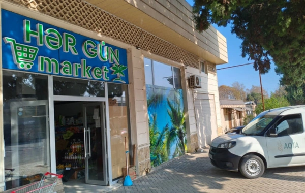 Bu marketdə 87 kq-a yaxın vaxtı keçmiş ərzaq aşkarlanıb