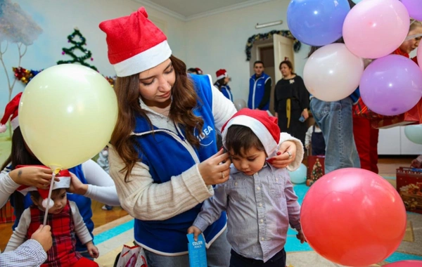 Leyla Əliyevanın təşəbbüsü ilə bir sıra uşaq müəssisələrində Yeni il tədbiri keçirilib