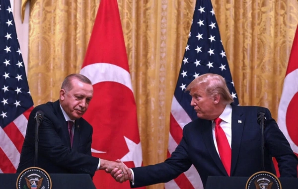 Ərdoğanla Tramp arasında görüş başlayıb