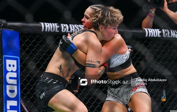 UFC Fight Night: Polşalı Klaudiya Siqula rusiyalı rəqibini üstələdi