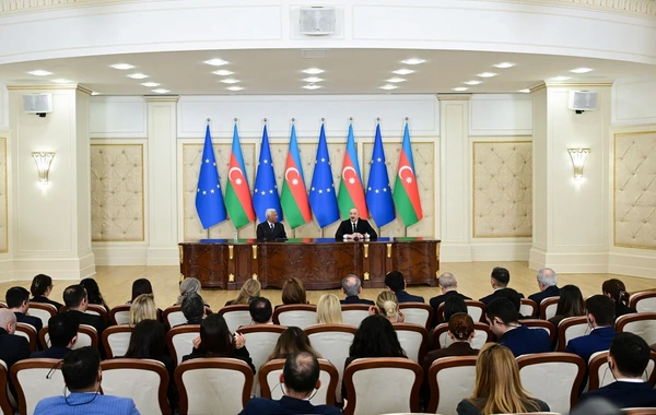 Ильхам Алиев и Антониу Кошта выступили с заявлениями для прессы