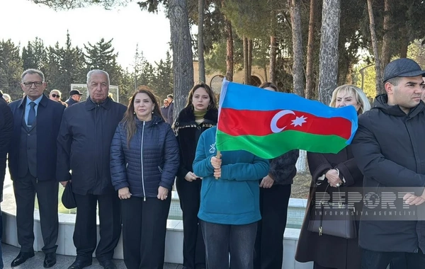 Sumqayıtda I Qarabağ müharibəsinin xanım şəhidi ilə vida mərasimi keçirilib