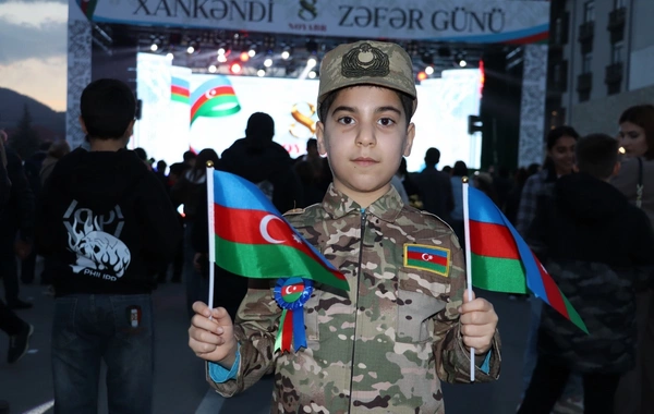 Xankəndidə Zəfərimizin 5 illiyi möhtəşəm bayram coşqusu ilə qeyd olunub