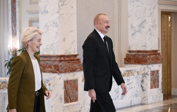 Ilham Aliyev held a one-on-one meeting with the President of the European Commission