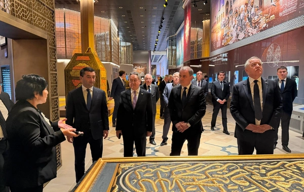 Mərkəzi Asiya ölkələri və Azərbaycanın XİN başçıları Daşkənddə İslam Sivilizasiyası Mərkəzini ziyarət ediblər