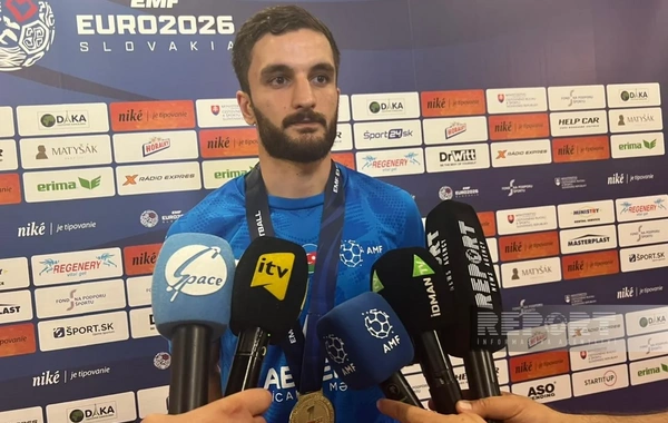 Minifutbol millisinin üzvü Vüsal İsayev: Azarkeşlərin dəstəyi bizi sonadək döyüşməyə ruhlandırdı
