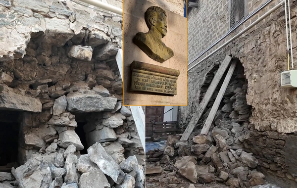 Abbasqulu ağa Bakıxanovun doğuluyb böyüdüyü ev qəzalı vəziyyətə düşüb