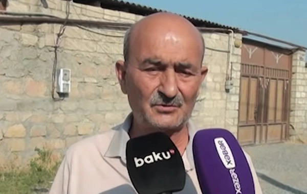 Yevlaxda qətlə yetirilən şəxsin qohumu: "Əvvəl daşla vurulub"