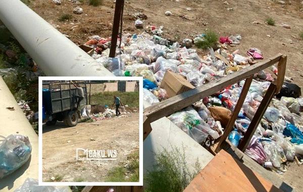 Mehdiabadın zibilliyə dönmüş küçəsi