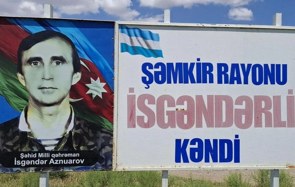 Şəmkirdə Milli Qəhrəmanın adını daşıyan kənddə içməli su problemi həll olunub