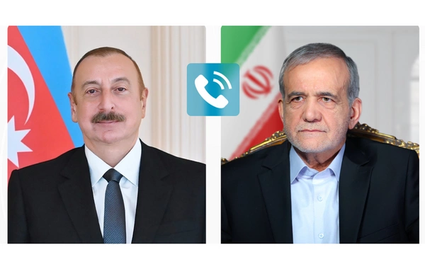 Ильхам Алиев позвонил Масуду Пезешкиану