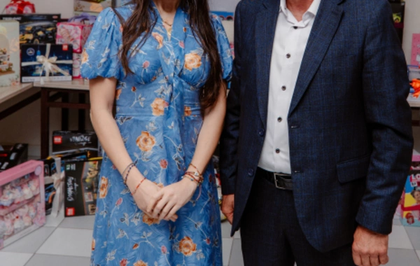 Leyla Əliyeva və Arzu Əliyeva 11 nömrəli inteqrasiya təlimli internat tipli ümumtəhsil məktəbində olublar