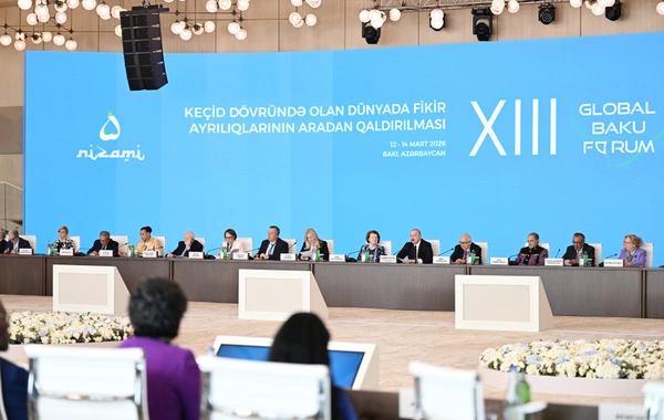 İlham Əliyevin XIII Qlobal Bakı Forumunun açılış mərasimindəki çıxışının TAM MƏTNİ