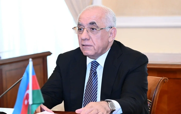 Əli Əsədov Fələstinin Baş naziri ilə görüşüb