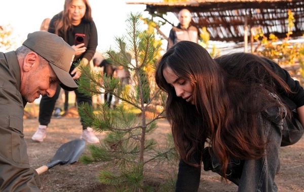Leyla Əliyeva və Arzu Əliyeva Qaxda Axar-Baxar Milli Parkının açılış mərasimində iştirak ediblər Leyla Əliyeva və Arzu Əliyeva Qaxda Axar-Baxar Milli Parkının açılış mərasimində iştirak ediblər
