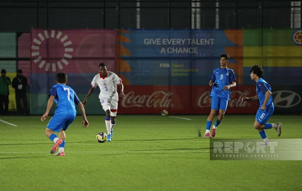 U-15 dünya çempionatı: Azərbaycan millisi Haiti yığmasına məğlub olub