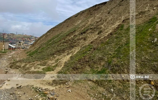 Qobuda sürüşmə baş verib