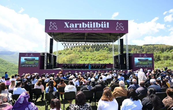 Şuşada "Xarıbülbül" IX Beynəlxalq Musiqi Festivalı keçirilir