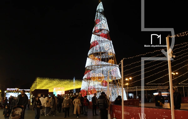 Dənizkənarı Bulvar Yeni İlə xüsusi hazırlaşıb - Bu dəfə Buz Meydançası da olacaq