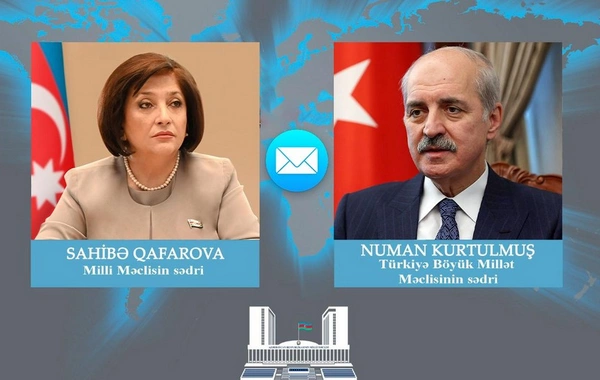 Sahibə Qafarova türkiyəli həmkarına başsağlığı verib