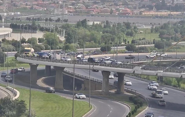 Koroğlu körpüsünün üzərində QƏZA