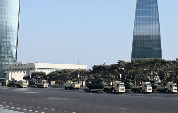 Vətən müharibəsində Qələbənin beşinci ildönümünə həsr olunmuş Hərbi parad keçirilib