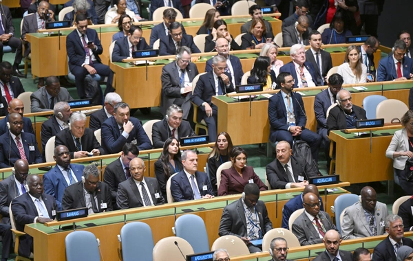 Prezident və birinci xanım BMT Baş Assambleyasının 80-ci sessiyası çərçivəsində yüksəksəviyyəli müzakirələrdə iştirak ediblər