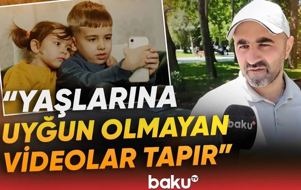 Sosial şəbəkələrdə yaş senzi: Uşaqlar uyğunsuz videolara baxır və onları təkrarlayırlar