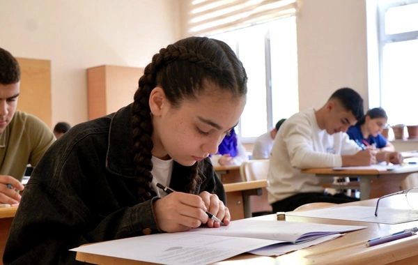 Today in Azerbaijan, over 51 thousand students took their graduation exam