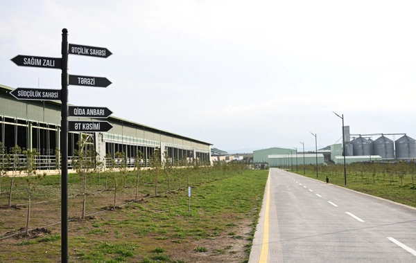 Prezident İlham Əliyev Şamaxıda "Şirvan Aqro" heyvandarlıq kompleksinin açılışında iştirak edib