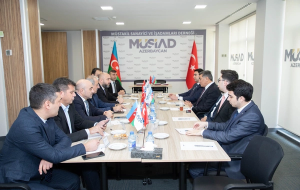 MÜSİAD Azərbaycanla VİDAL Özəl Sənaye Məhəlləsi arasında memorandum imzalandı