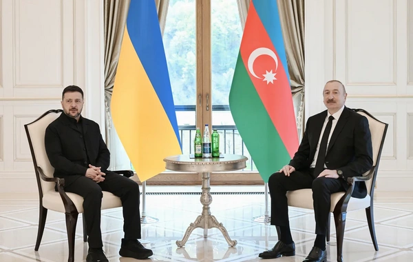 Prezident: Ukrayna ilə əməkdaşlığımızın çox güclü siyasi təməli var